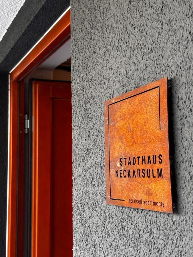 Stadthaus Neckarsulm Serviced Apartments - Stadthaus Heiner Экстерьер фото