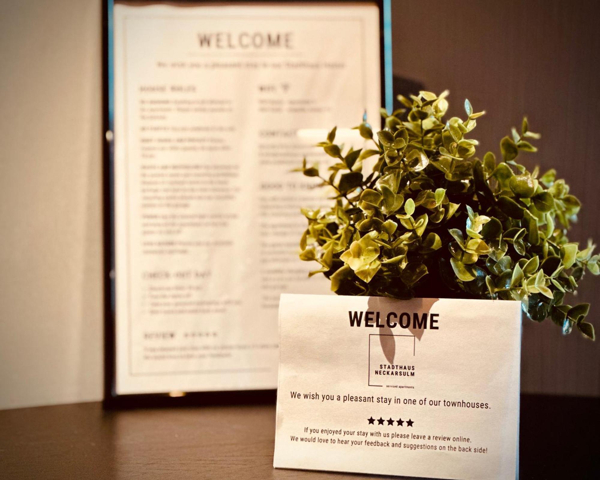 Stadthaus Neckarsulm Serviced Apartments - Stadthaus Heiner Экстерьер фото